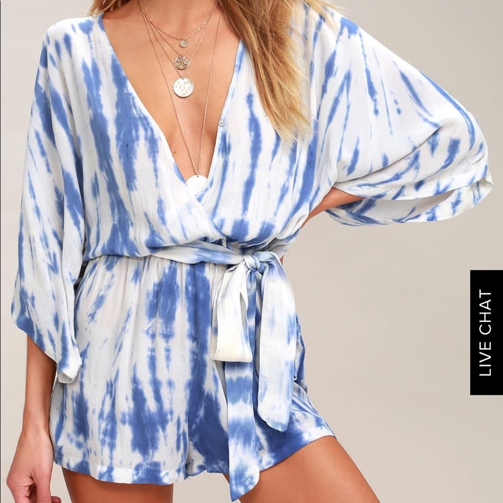 Tie-dye romper